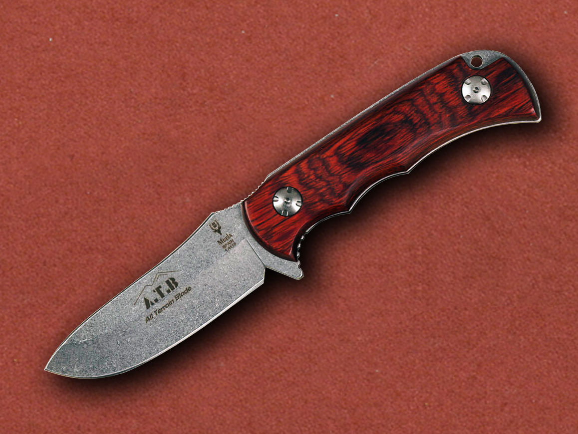 999[Muela] ATB-9.R Hunting All Terrain Blade CRYO-T MoVa Steel